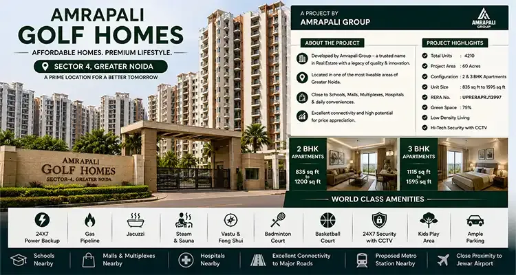 Amrapali Golf Homes